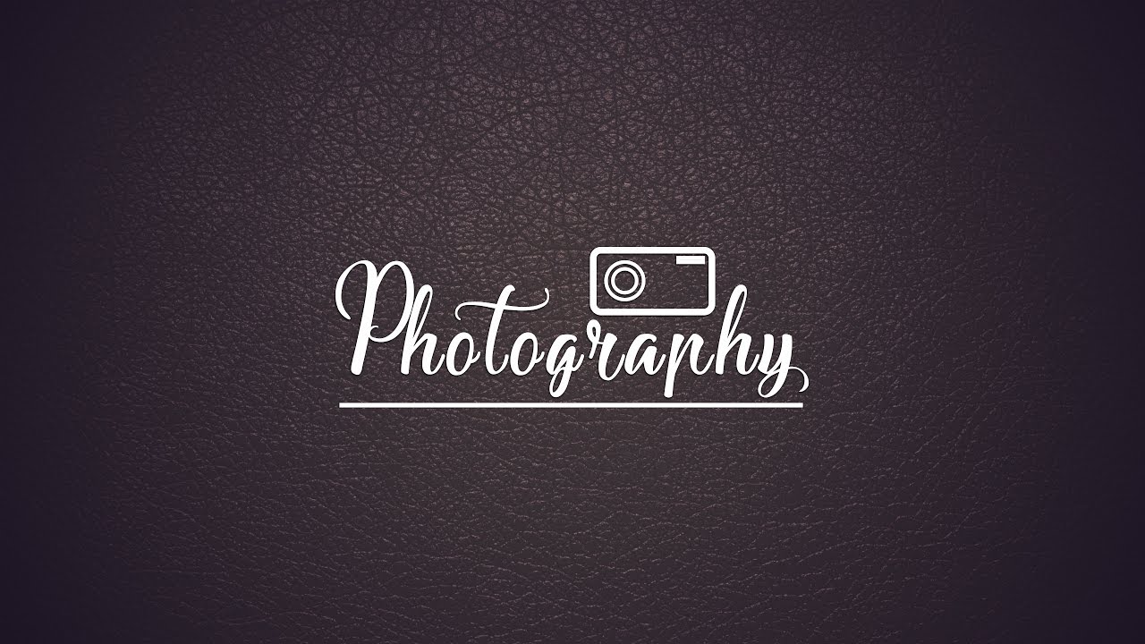 photography watermark logo design